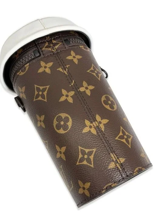 Louis Vuitton Everyday LV Coffee Cup Shoulder Bag Monogram - Picture 4 of 14